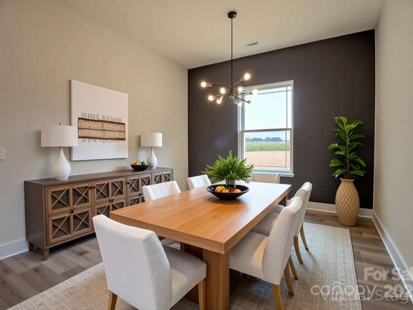 1370 Coppergate Drive, Salisbury, NC 28147.  MLS# CAR4235977, YatesRealty ID 2447. Dining Room - Virtual Staging