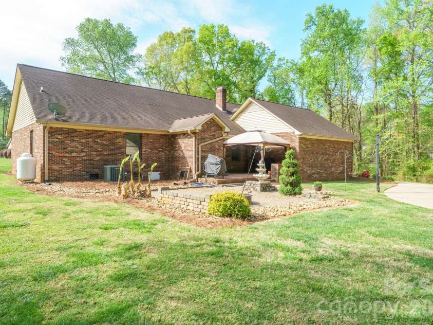 209 Frontier Circle, China Grove, NC 28023.  MLS# CAR4330628, YatesRealty ID 24471. Back of House View