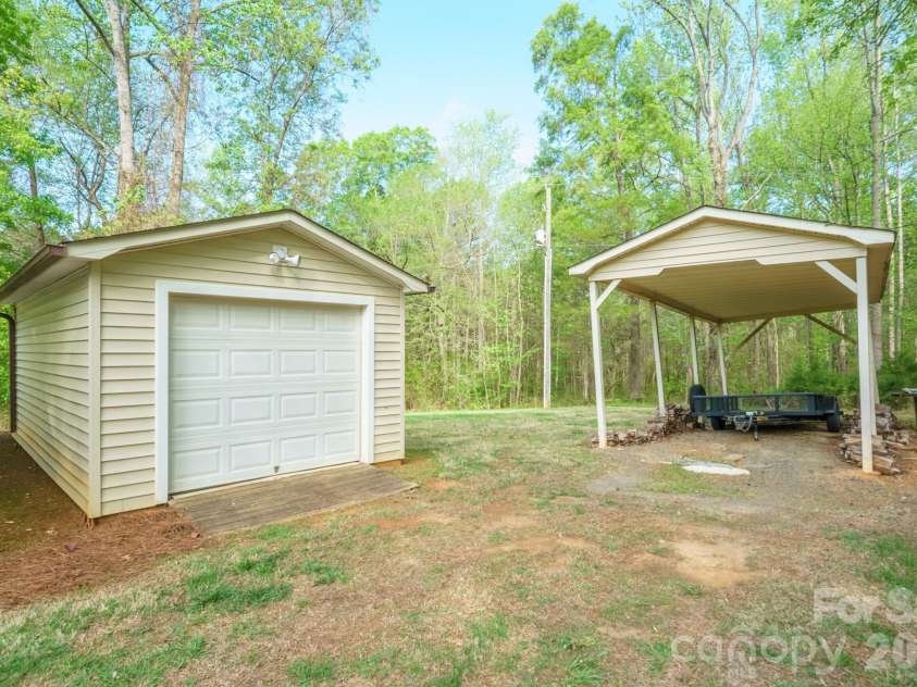 209 Frontier Circle, China Grove, NC 28023.  MLS# CAR4330628, YatesRealty ID 24471. Storage Shed and Open Storage 