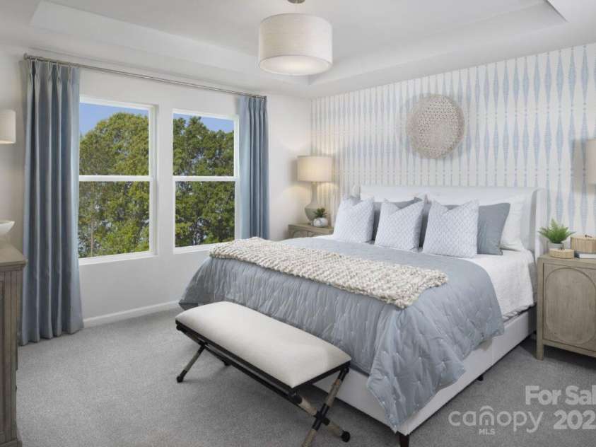 7209 Hodges Meadow Lane, Charlotte, NC 28213.  MLS# CAR4279016, YatesRealty ID 24476. Primary bedroom