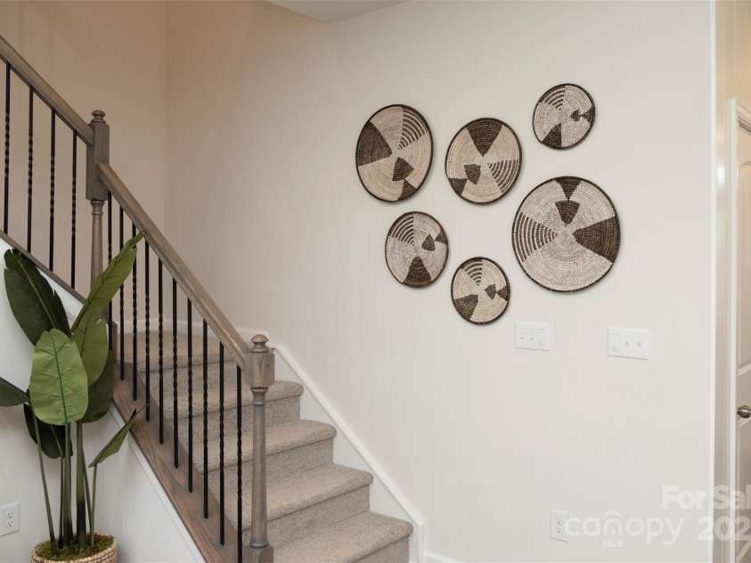 7209 Hodges Meadow Lane, Charlotte, NC 28213.  MLS# CAR4279016, YatesRealty ID 24476. Stairs