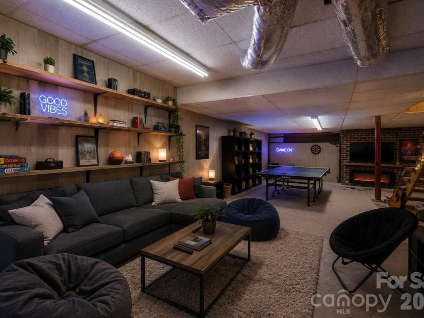 6350 Roscoe Road, Denton, NC 27239.  MLS# CAR4393192, YatesRealty ID 2448. Basement heated and cooled, virtually staged