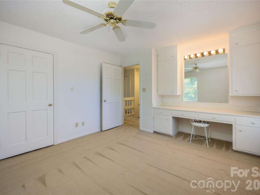 6350 Roscoe Road, Denton, NC 27239.  MLS# CAR4393192, YatesRealty ID 2448. Bedroom with built in vanity