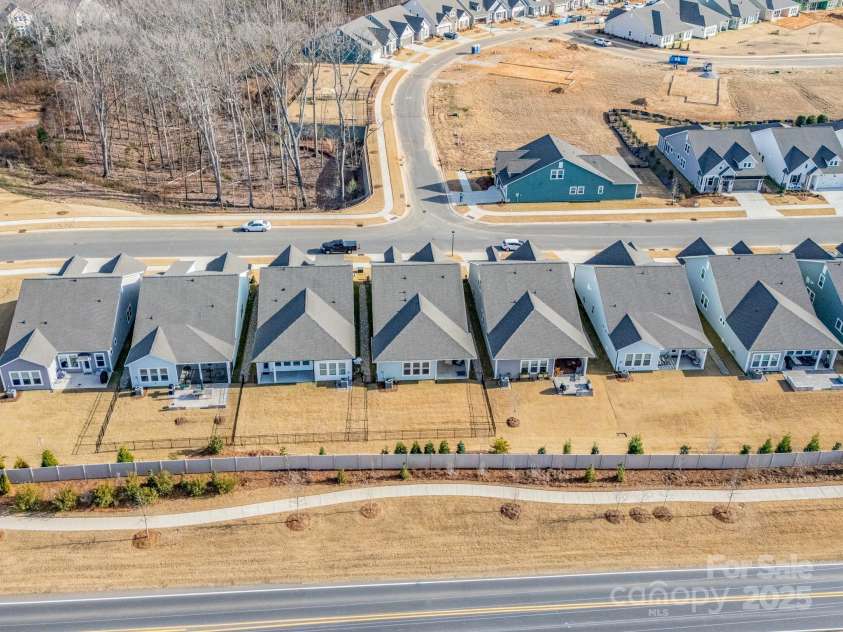 1038 Idyllic Lane, Waxhaw, NC 28173.  MLS# CAR4331673, YatesRealty ID 24480. Aerial