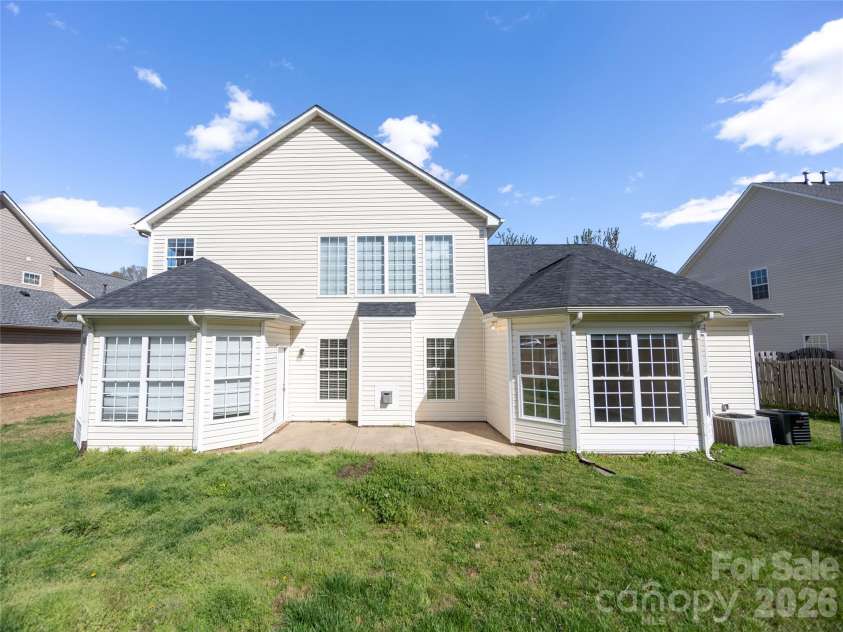 6002 Brook Valley Run, Monroe, NC 28110.  MLS# CAR4353854, YatesRealty ID 24482. Back of the House
