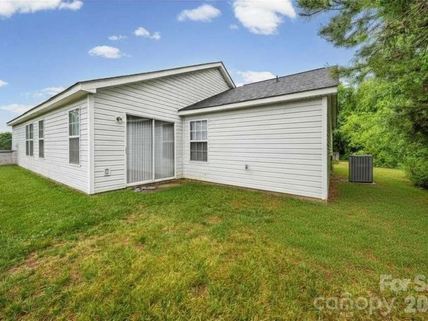 559 Railway Place, Concord, NC 28025.  MLS# CAR4380553, YatesRealty ID 24490. Backyard (cul de sac)