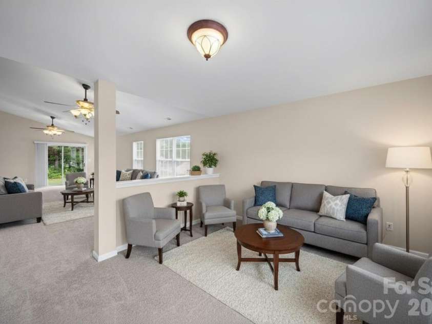 559 Railway Place, Concord, NC 28025.  MLS# CAR4380553, YatesRealty ID 24490. Virtually Staged Siting Room