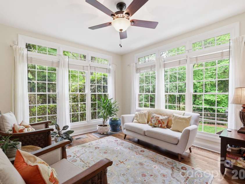 239 Sardis Pointe Road, Matthews, NC 28105.  MLS# CAR4373464, YatesRealty ID 24492. Sun room