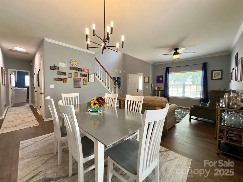 3236 Wicklow Lane, Clover, SC 29710.  MLS# CAR4278673, YatesRealty ID 24493. Living/Dining Room Area