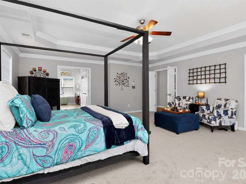 566 Cotton Field Road, Rock Hill, SC 29732.  MLS# CAR4378957, YatesRealty ID 24493. Primary Bedroom