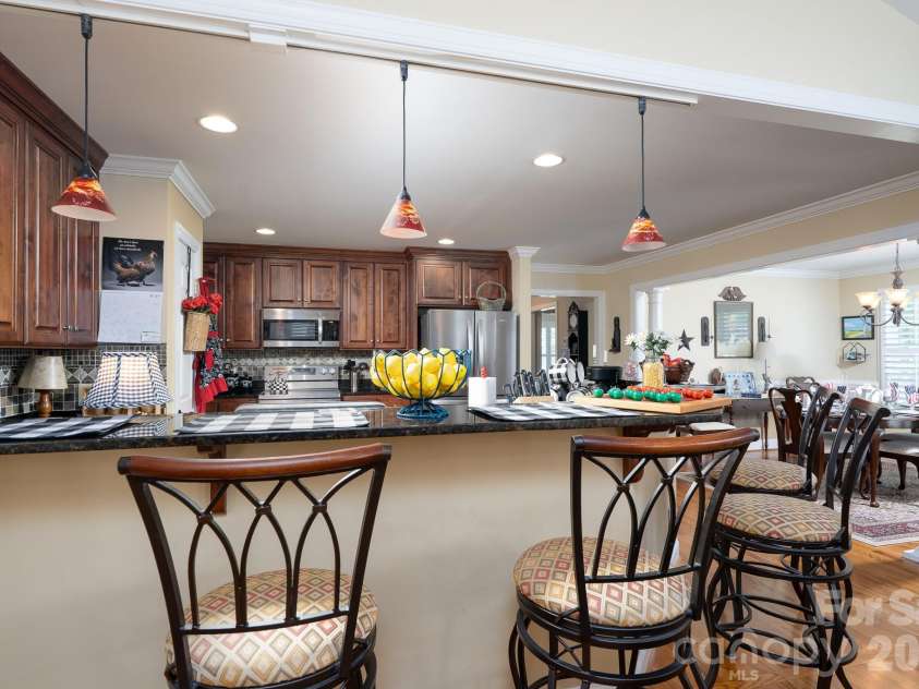 587 Marigold Drive, Kannapolis, NC 28083.  MLS# CAR4383052, YatesRealty ID 24496. High Breakfast Bar with Barstools Included if Desired