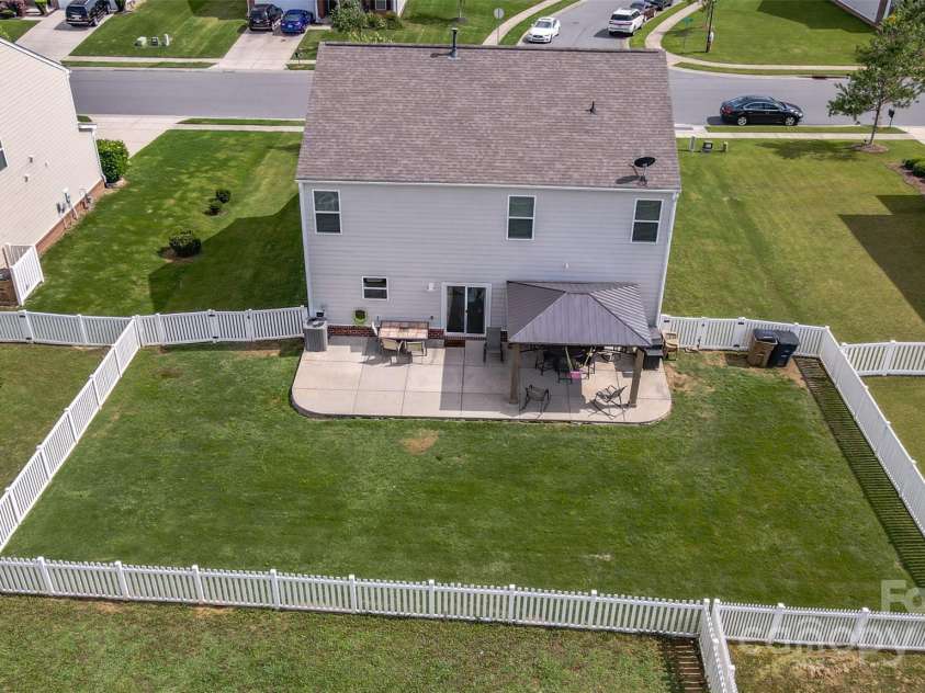 5003 Singletree Lane, Indian Trail, NC 28079.  MLS# CAR4259465, YatesRealty ID 24498. Fenced in back yard