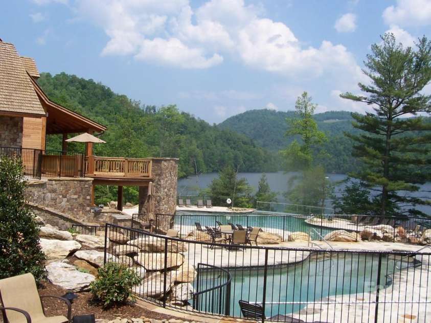 150-2 Saddle Notch Lane, Tuckasegee, NC 28783.  MLS# CAR4181029, YatesRealty ID 24503. Heated pools
