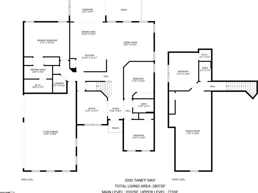 2000 Taney Way, Indian Land, SC 29707.  MLS# CAR4272663, YatesRealty ID 24504. 