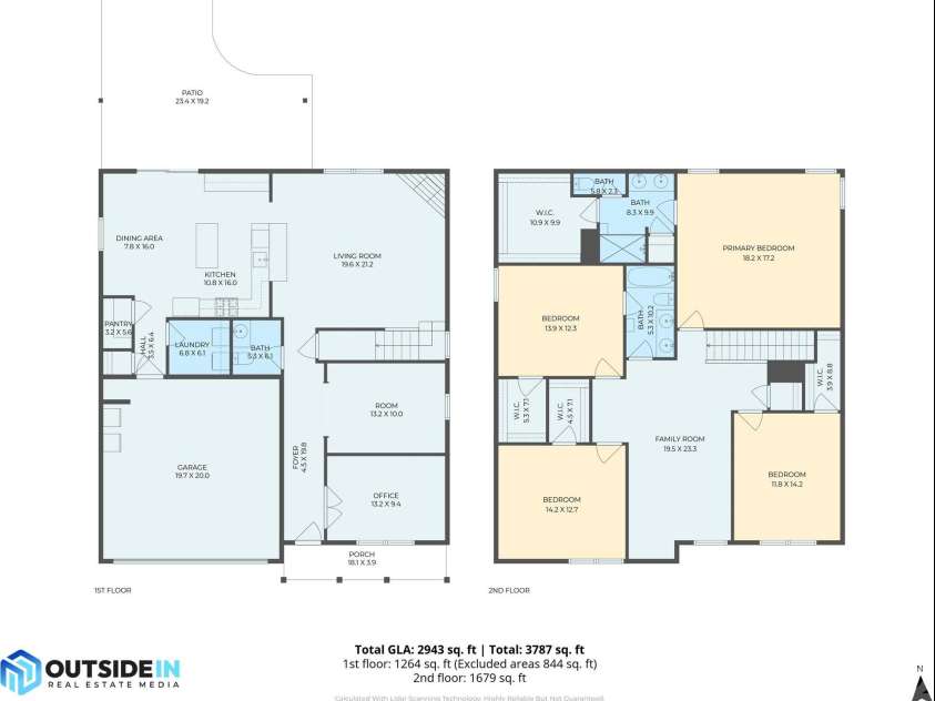 147 Ashelyn Park Drive, Fletcher, NC 28732.  MLS# CAR4357143, YatesRealty ID 24506. Floor Plan