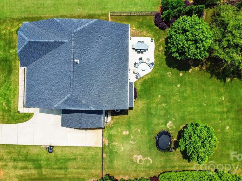 7322 Vesper Drive, Huntersville, NC 28078.  MLS# CAR4264938, YatesRealty ID 24507. Aerial