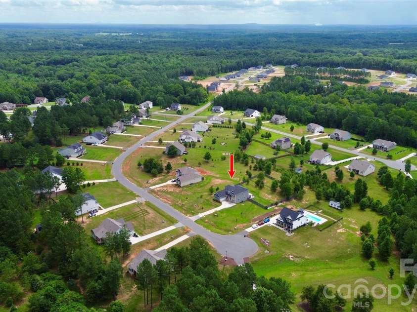 1014 Willow Grove Lane, York, SC 29745.  MLS# CAR4282256, YatesRealty ID 24514. Drone view