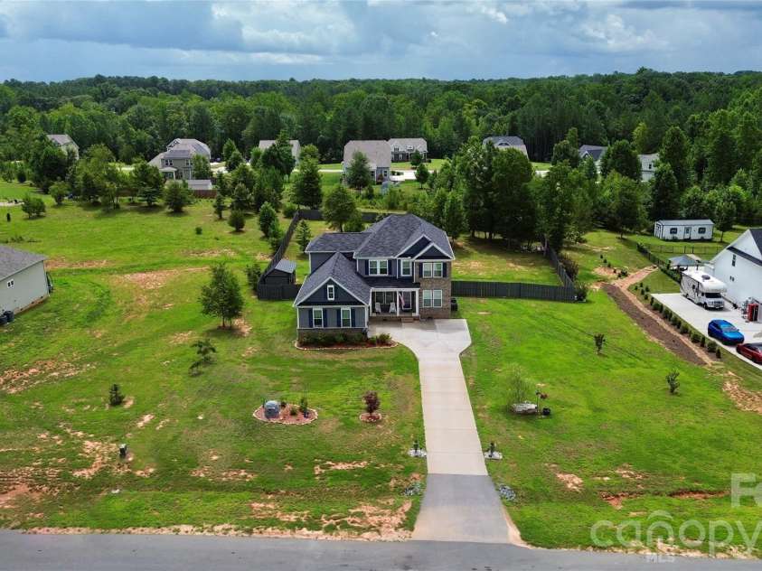 1014 Willow Grove Lane, York, SC 29745.  MLS# CAR4282256, YatesRealty ID 24514. Drone View