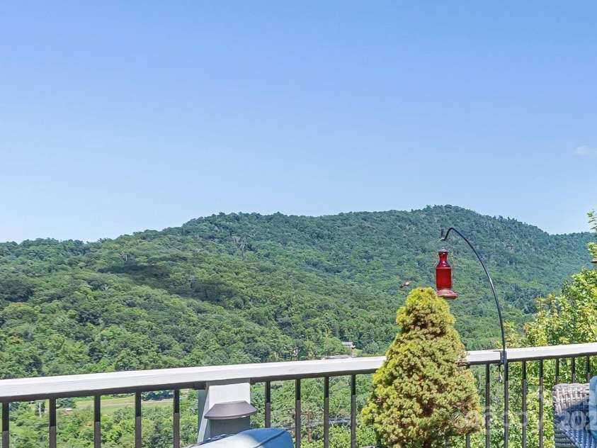 61 Mcintyre Drive, Asheville, NC 28803.  MLS# CAR4275405, YatesRealty ID 24516. View from the back