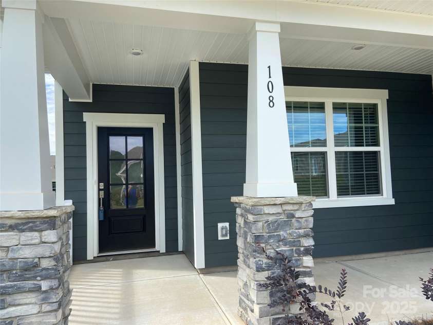 108 Red Juniper Way, Statesville, NC 28625.  MLS# CAR4263965, YatesRealty ID 24517. Front Porch