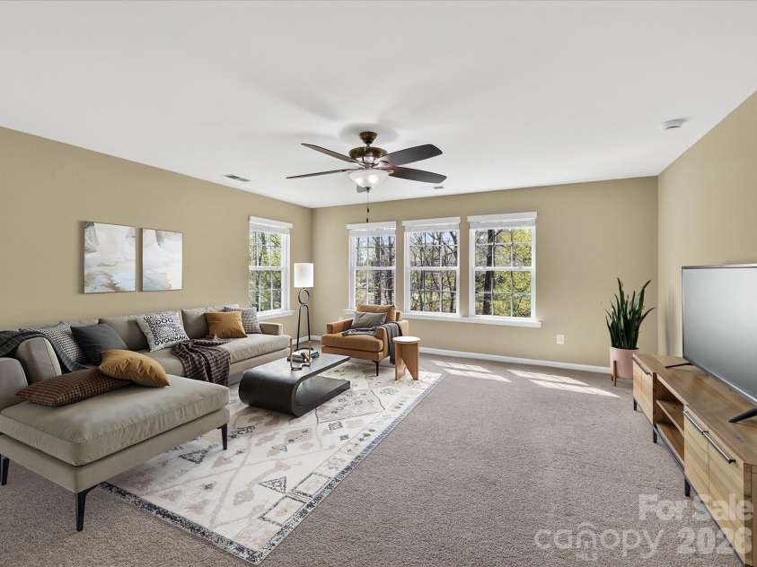 3504 Ringtail Drive, Waxhaw, NC 28173.  MLS# CAR4359232, YatesRealty ID 24519. Upper-Level Bonus Rm/Bedroom # 5 Virtually Staged