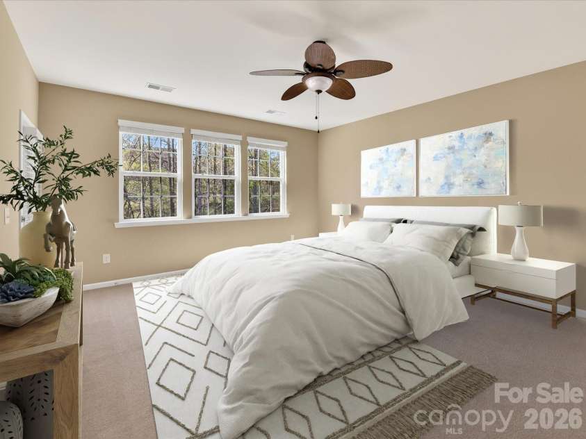 3504 Ringtail Drive, Waxhaw, NC 28173.  MLS# CAR4359232, YatesRealty ID 24519. Virtually Staged Primary on Main