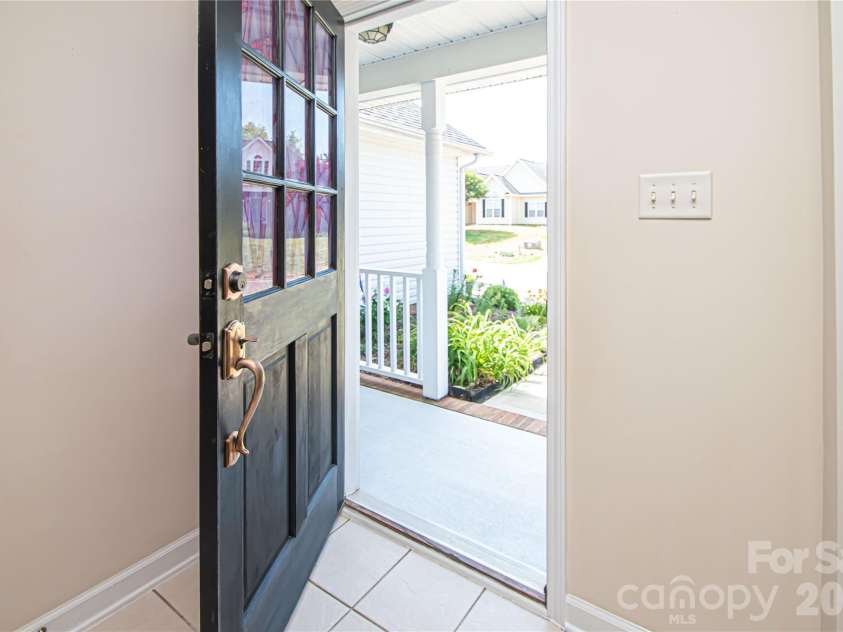 4708 Titus Court, Monroe, NC 28110.  MLS# CAR4371611, YatesRealty ID 24524. Inviting entrance!