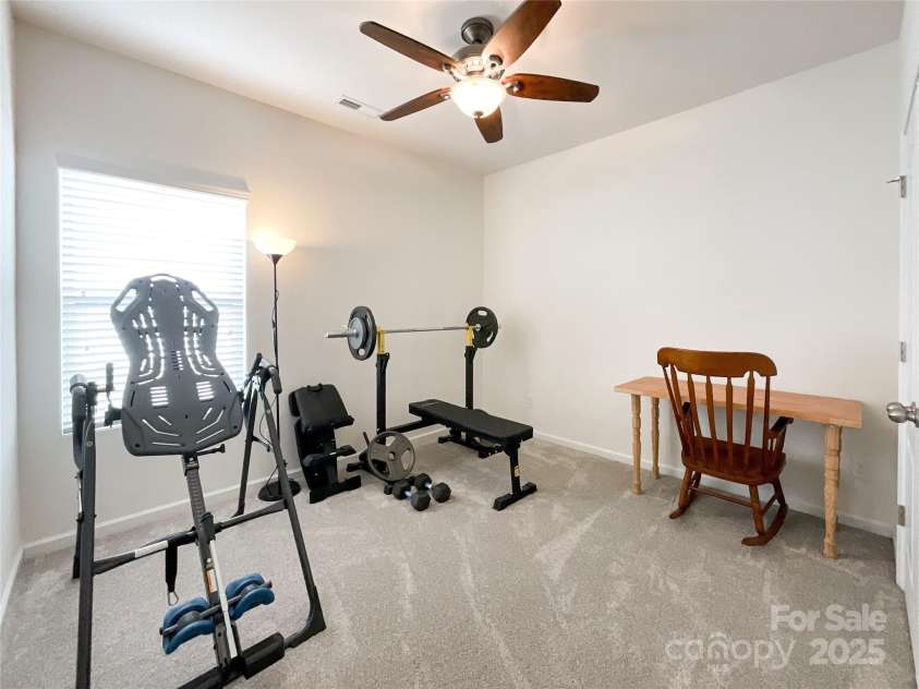 1228 Tranquil Falls Lane, Matthews, NC 28104.  MLS# CAR4265694, YatesRealty ID 24525. Bedroom 3