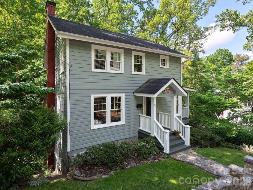 67 Cherokee Road, Asheville, NC 28801.  MLS# CAR4339931, YatesRealty ID 24525. Blooming Spring Exterior