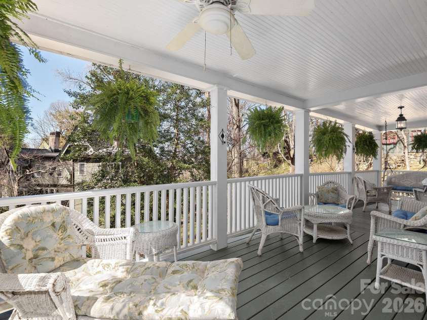 67 Cherokee Road, Asheville, NC 28801.  MLS# CAR4339931, YatesRealty ID 24525. DREAM Wrap Around Porch