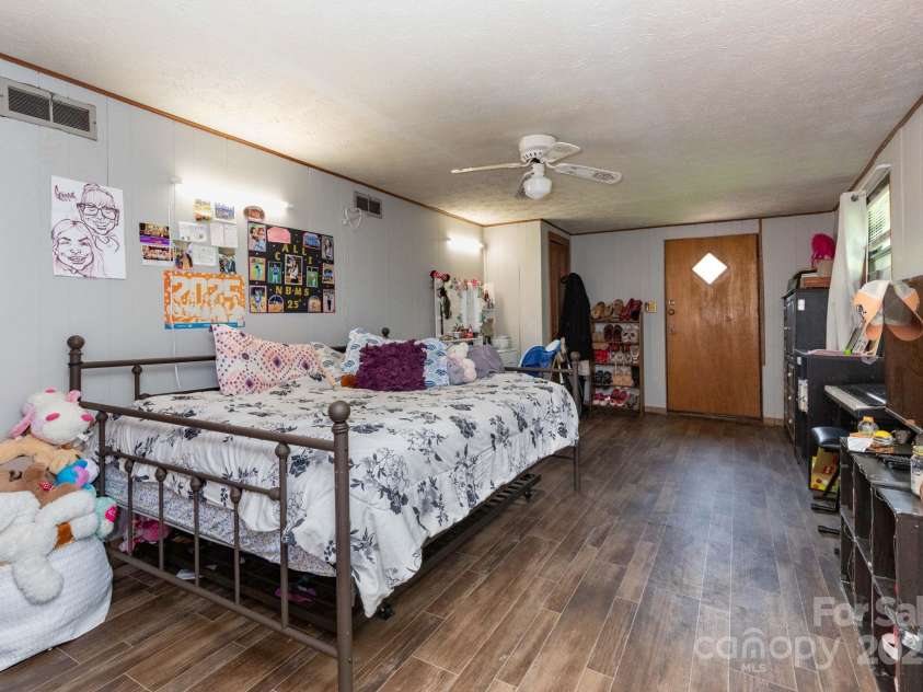 15 Gaddy Road, Weaverville, NC 28787.  MLS# CAR4260731, YatesRealty ID 24529. Downstairs bonus room currently used as a bedroom