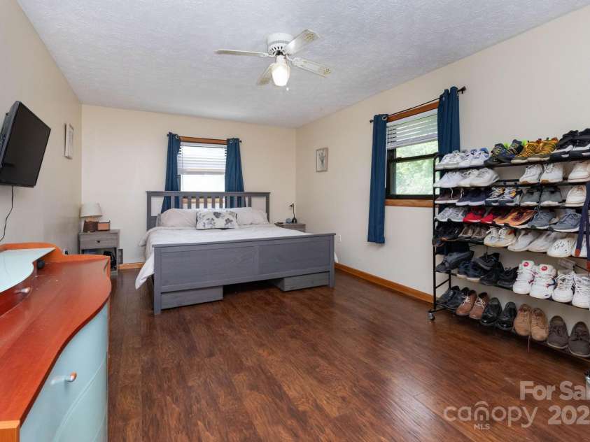 15 Gaddy Road, Weaverville, NC 28787.  MLS# CAR4260731, YatesRealty ID 24529. Primary bedroom