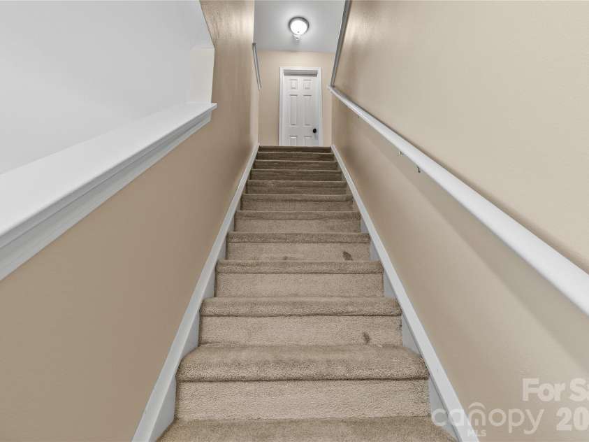 1507 Cold Creek Place, Huntersville, NC 28078.  MLS# CAR4380864, YatesRealty ID 24532. Stairway