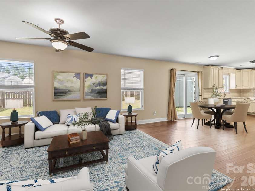 1507 Cold Creek Place, Huntersville, NC 28078.  MLS# CAR4380864, YatesRealty ID 24532. Virtually staged