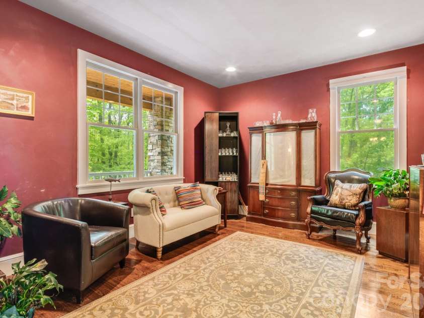 1659 High Rock Acres Drive, Black Mountain, NC 28711.  MLS# CAR4380378, YatesRealty ID 24534. Den or Office 