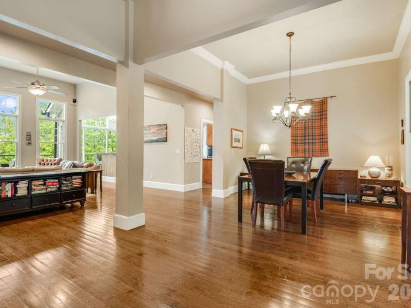 1659 High Rock Acres Drive, Black Mountain, NC 28711.  MLS# CAR4380378, YatesRealty ID 24534. Formal Dining Room 