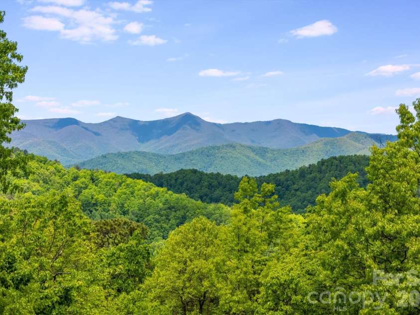 1659 High Rock Acres Drive, Black Mountain, NC 28711.  MLS# CAR4380378, YatesRealty ID 24534. View From Back Porch 