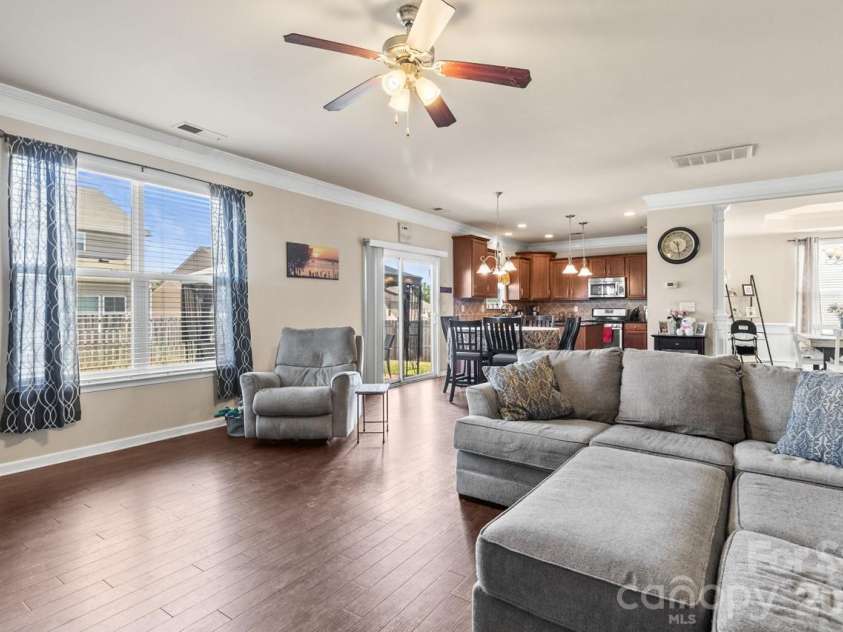 151 Millen Drive, Mooresville, NC 28115.  MLS# CAR4382866, YatesRealty ID 24537. Great room