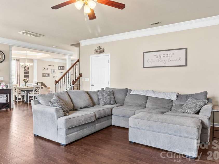 151 Millen Drive, Mooresville, NC 28115.  MLS# CAR4382866, YatesRealty ID 24537. Great room