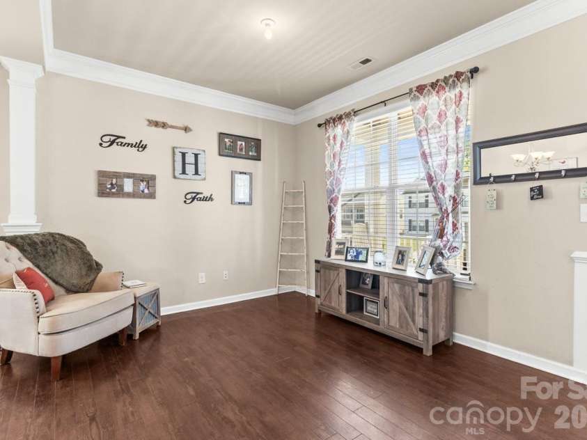 151 Millen Drive, Mooresville, NC 28115.  MLS# CAR4382866, YatesRealty ID 24537. Living room