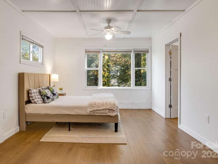 203 Davis Mountain Road, Laurel Park, NC 28739.  MLS# CAR4332728, YatesRealty ID 24540. Lower level second living space