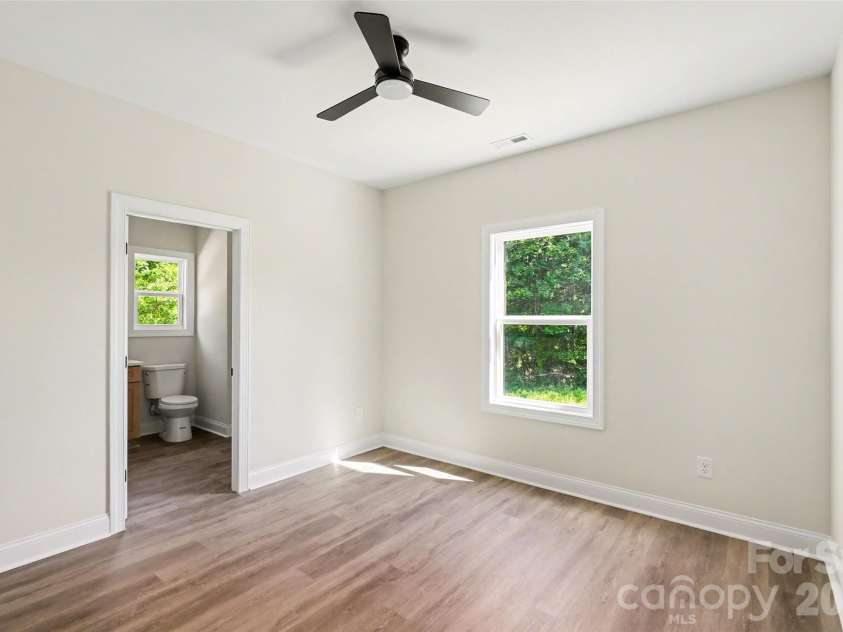 1452 Robinwood Road, Gastonia, NC 28054.  MLS# CAR4366312, YatesRealty ID 24545. Bedroom 2 with full bath