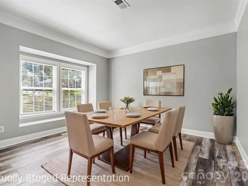 325 Mount Side Way, Fort Mill, SC 29715.  MLS# CAR4418360, YatesRealty ID 24547. Dining Room *Virtually Staged*