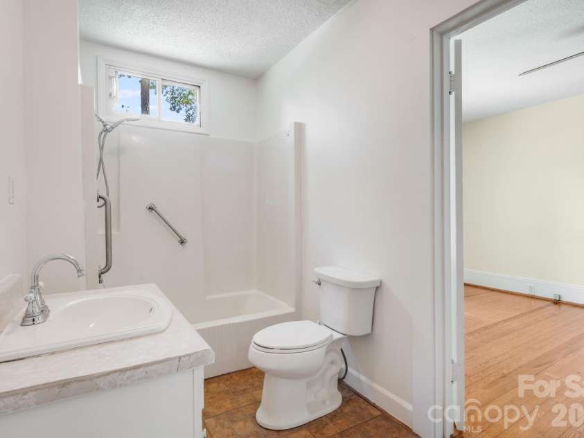 141 Coxe Road, Rutherfordton, NC 28139.  MLS# CAR4383067, YatesRealty ID 24548. Bathroom - Side View