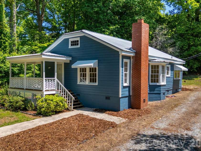 141 Coxe Road, Rutherfordton, NC 28139.  MLS# CAR4383067, YatesRealty ID 24548. Front Side View