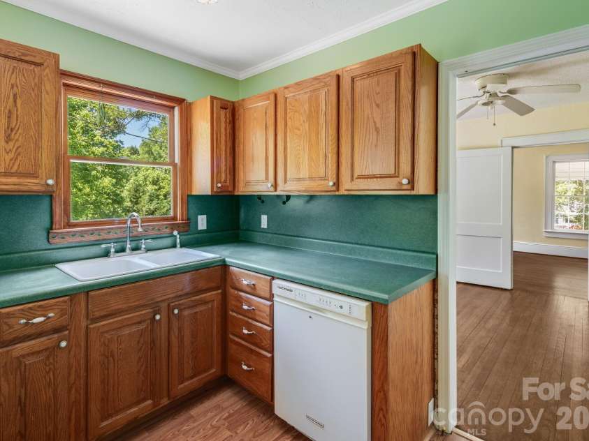 141 Coxe Road, Rutherfordton, NC 28139.  MLS# CAR4383067, YatesRealty ID 24548. Kitchen - View to Second Bedroom