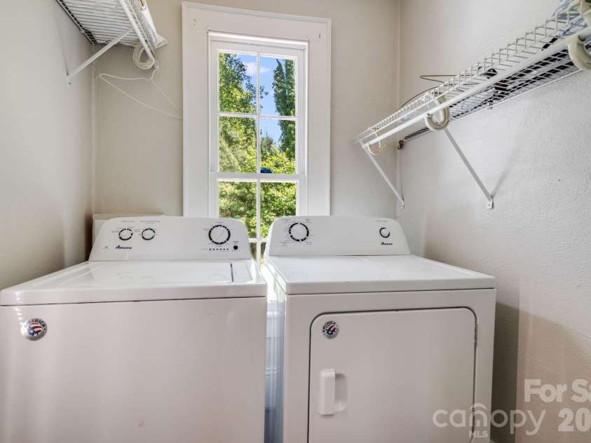 141 Coxe Road, Rutherfordton, NC 28139.  MLS# CAR4383067, YatesRealty ID 24548. Laundry Closet