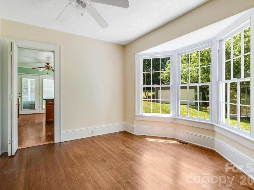 141 Coxe Road, Rutherfordton, NC 28139.  MLS# CAR4383067, YatesRealty ID 24548. Second Bedroom - Bay Window