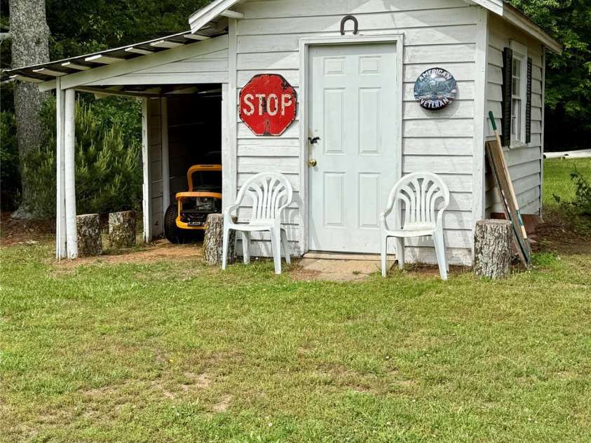 214 Double Shoals Road, Lawndale, NC 28090.  MLS# CAR4256264, YatesRealty ID 24548. Wired utility building