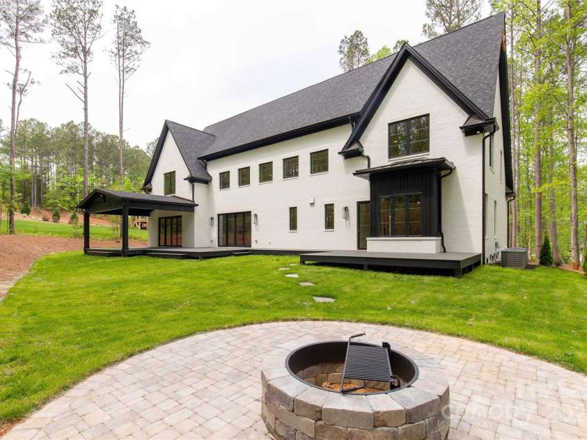 3268 Sherman Drive, Lancaster, SC 29720.  MLS# CAR4244022, YatesRealty ID 24562. Fire pit area